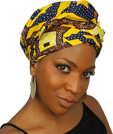 amazon african head wraps|pre tied african head scarves.